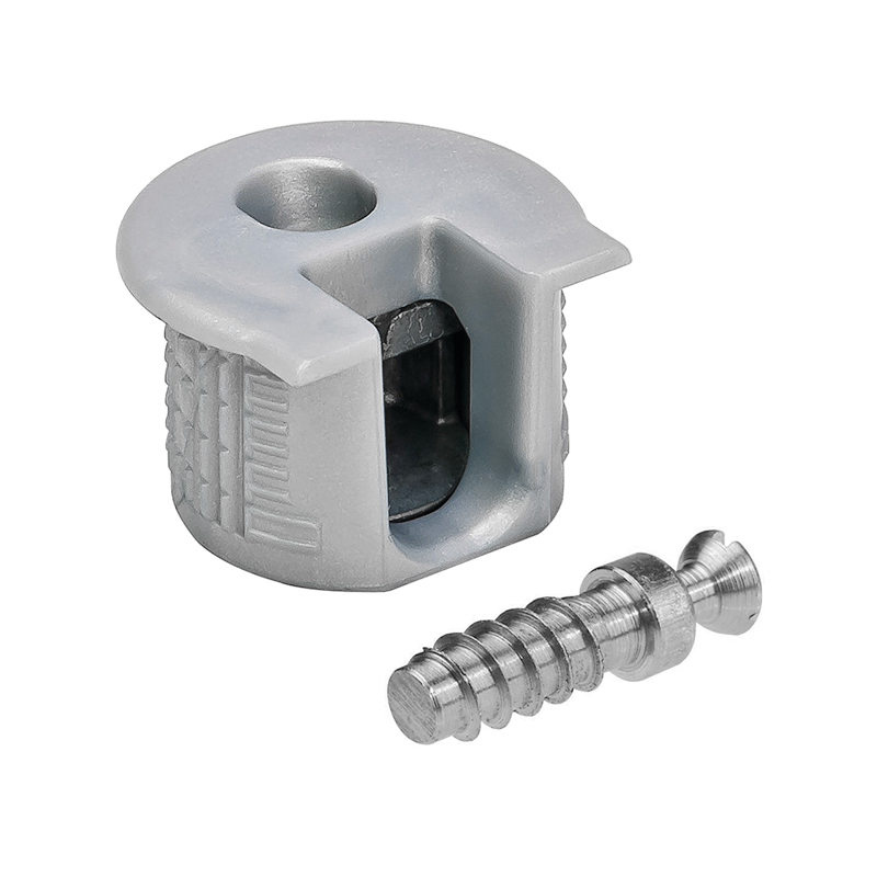 Стяжка Rafix 20, з гвинтом, для ДСП 18 мм, алюміній, Hafele