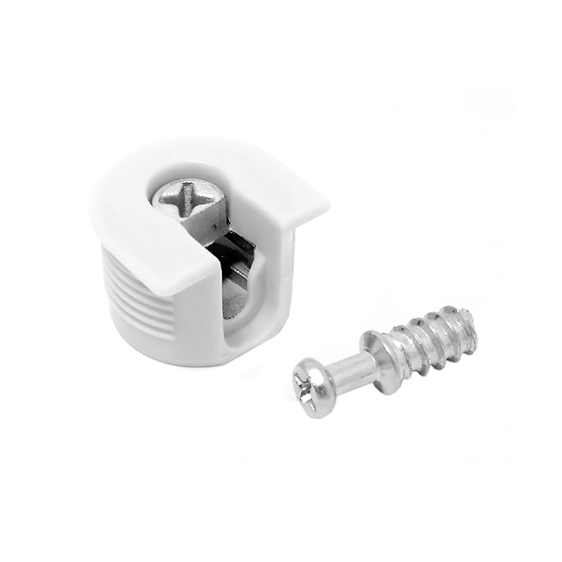 Стяжка R-Fix з гвинтом для ДСП 18 мм, біла, Linken System