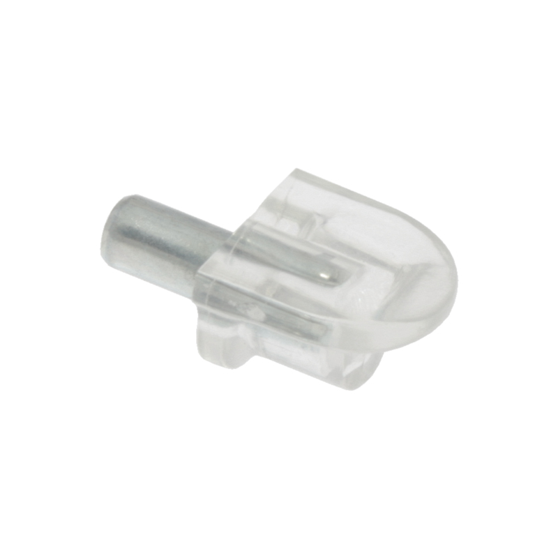 Полицетримач для скляних полиць, пластик, 5 мм, Mesan