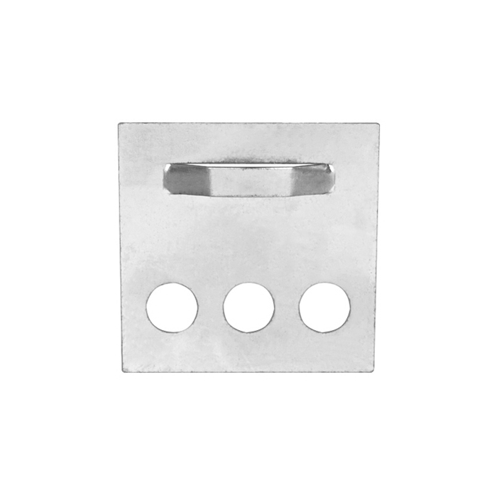 Кріплення дзеркала до стіни, пластина, 55х55 мм