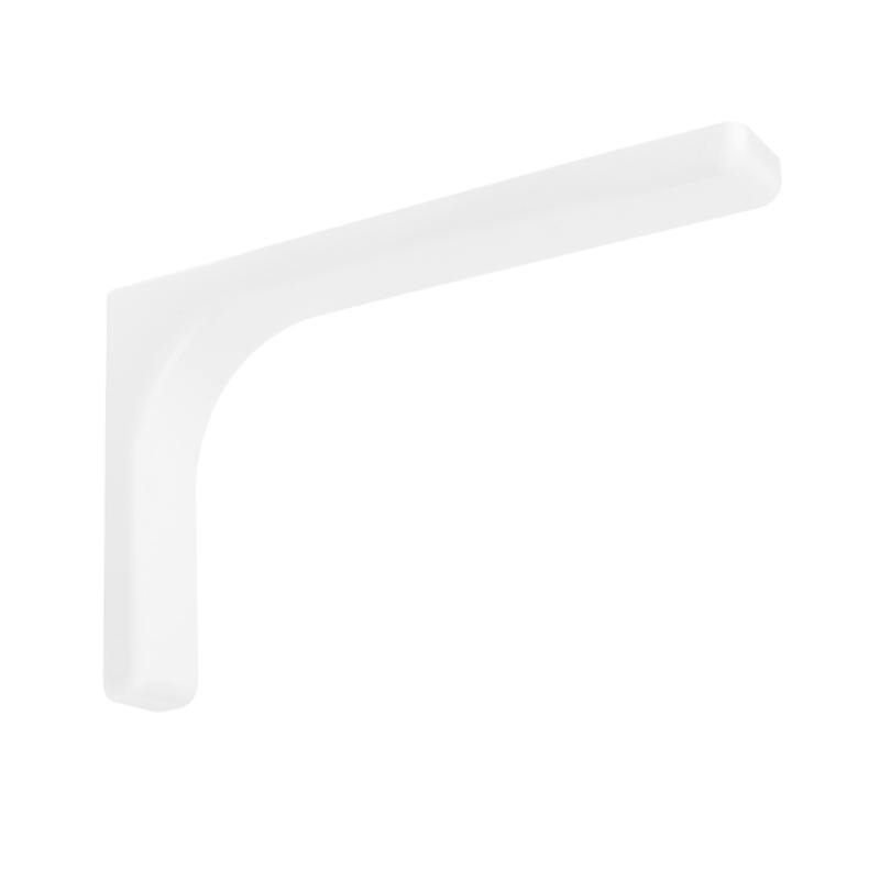 Консоль для полиці, L=240 мм, білий