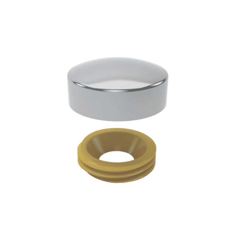 Кріплення дзеркала D=13, хром, Mesan