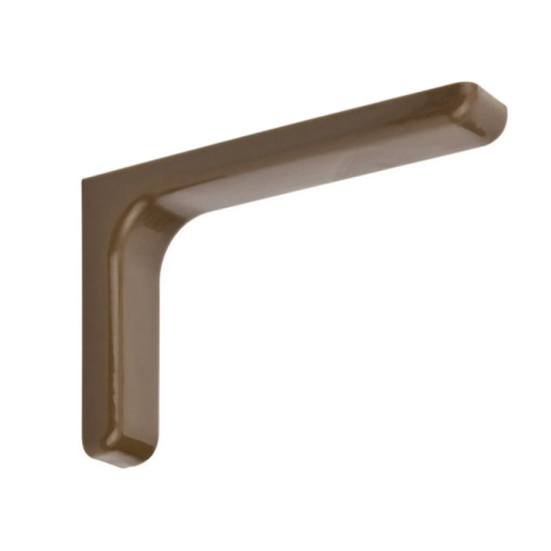 Консоль для полиці, L=240 мм, коричневий