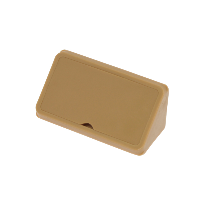 Куточок подвійний пластиковий, бук