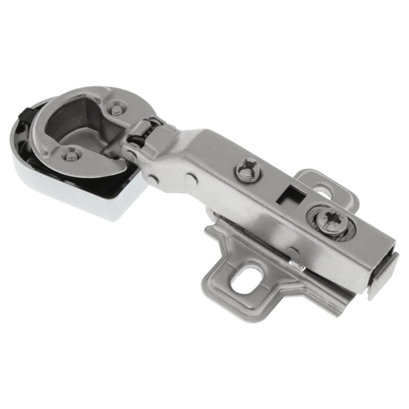 Петля накладна для скла з дотягувачем, хром, Linken System