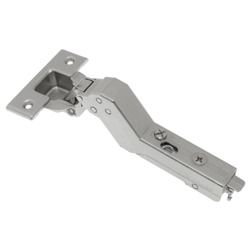 Петля кутова 30Е Tiomos, з дотягувачем, Grass