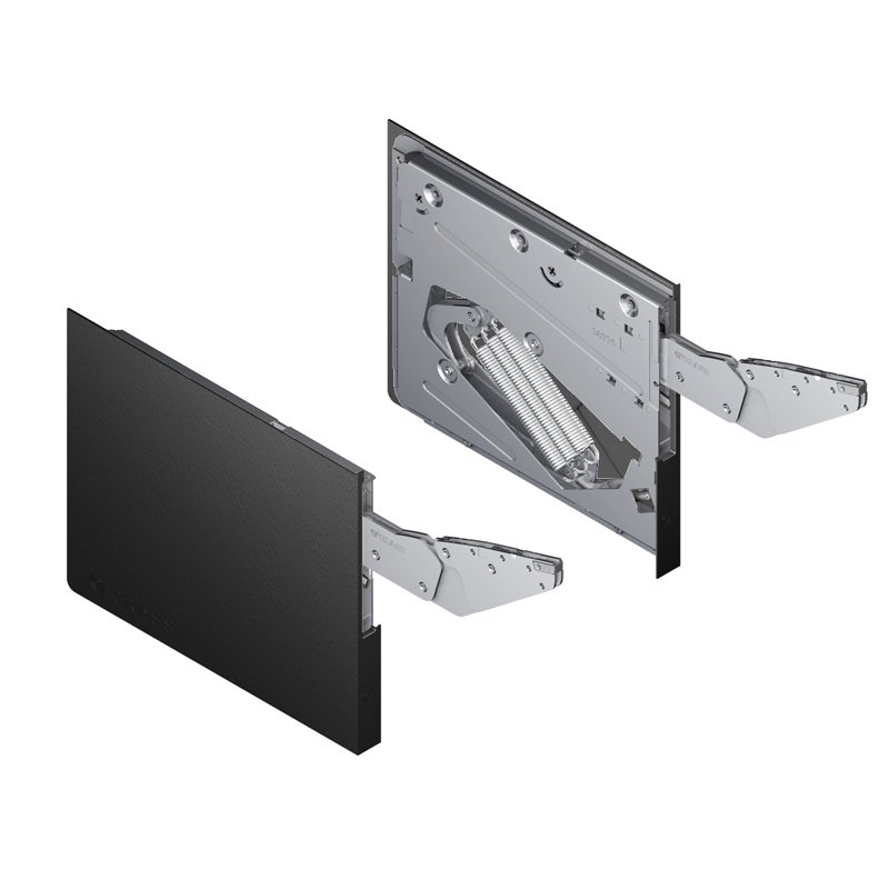 Підйомний механізм Kinvaro T-Slim, Soft-close, 1000-2250, Stone, Grass