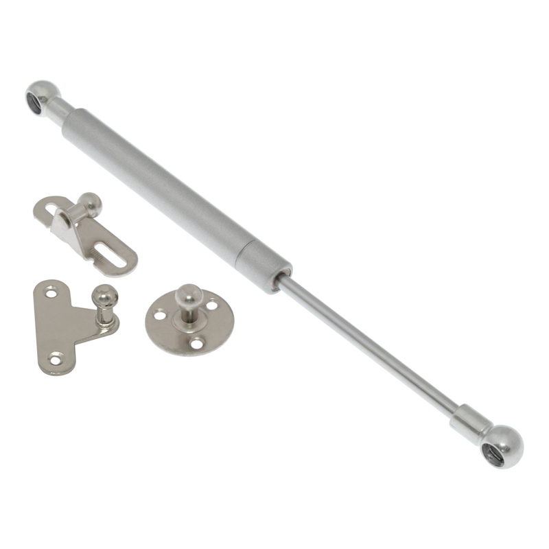 Газовий підйомник 80N, азот, сталеві кріплення, сірий, Linken System