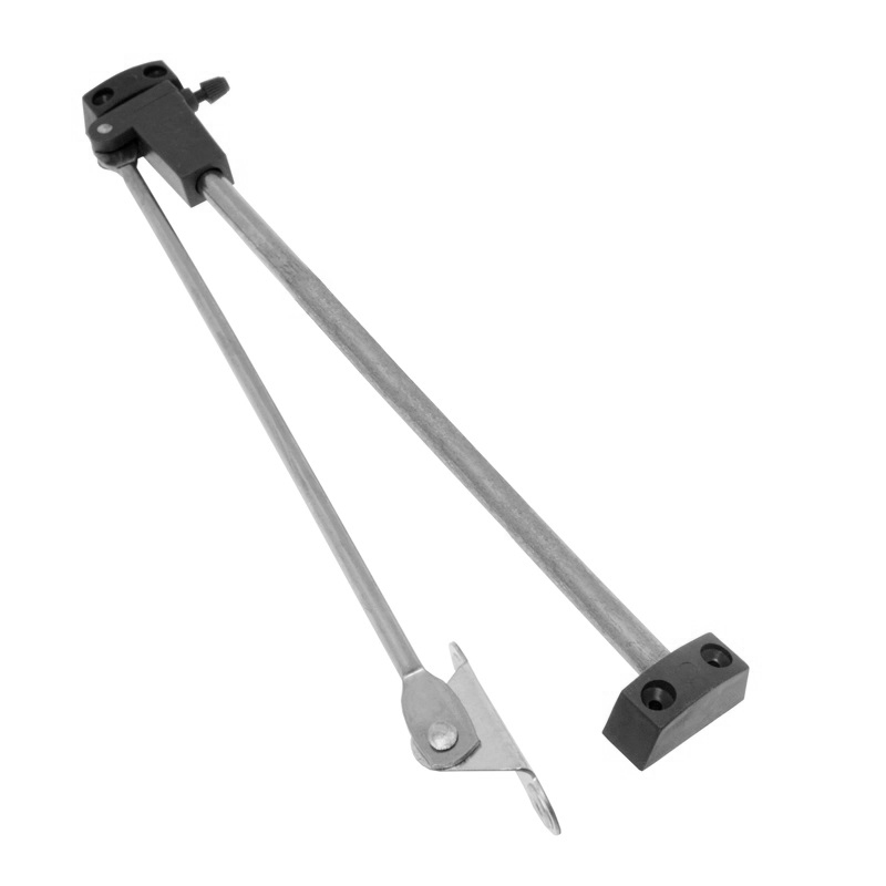 Обмежувач барних дверей, чорний, лівий