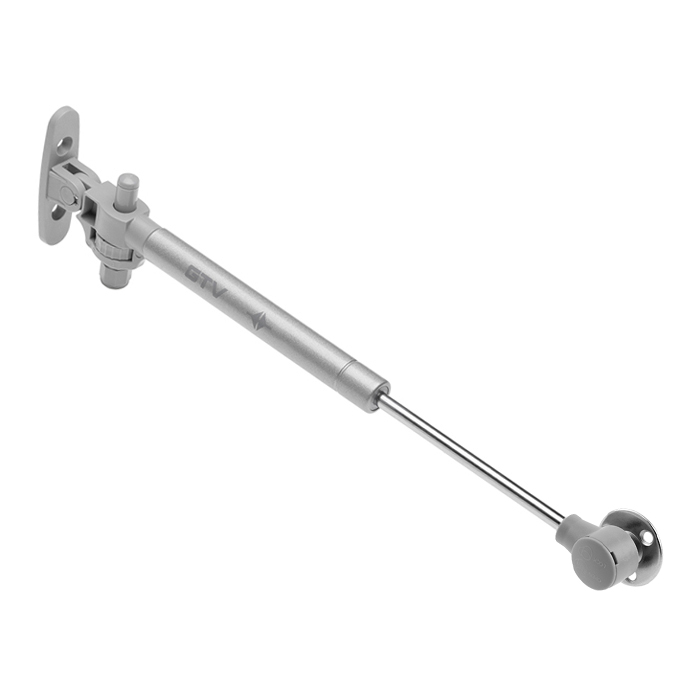 Газовий підйомник 80N, з дотягувачем і регулюванням, сірий, GTV