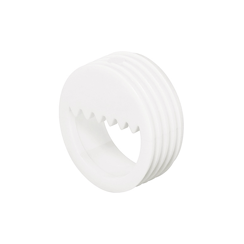 Навіс меблевий, із зубчастою опорою, D=30 мм, білий, Mesan