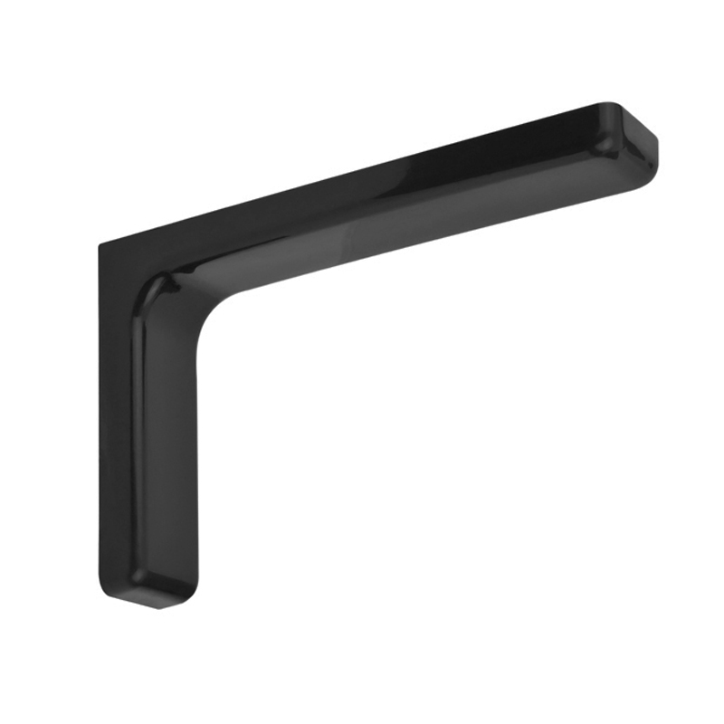 Консоль для полиці, L=120 мм, чорний